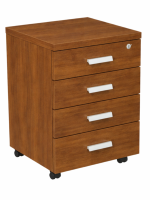 GAVETEIRO VOLANTE 4 GAVETAS PRIMA IMPACT 700mm(A)x460mm(L)x450mm(P)